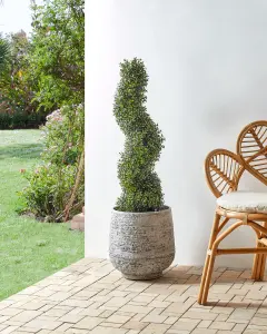 Artificial Plant BUXUS SPIRAL TREE Green