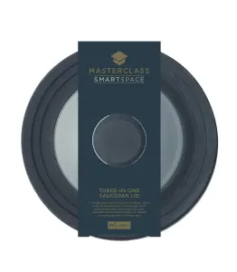 MasterClass Smart Space Three-in-One Saucepan Lid