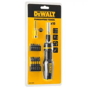 DeWalt 11 Piece Full fit telescopic ratcheting multi-bit screwdriver set