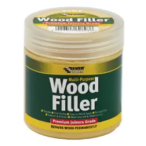 Everbuild MPWOODMAH2 Multipurpose Premium Joiners Grade Wood Filler Mahogany 250ml EVBMPWFMH250