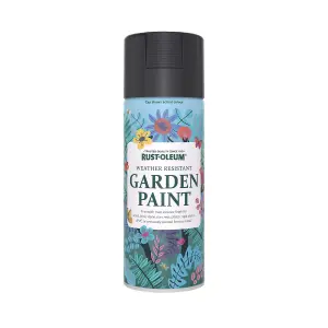 Rust-Oleum Natural Charcoal Matt Multi-surface Garden Paint, 400ml Spray can