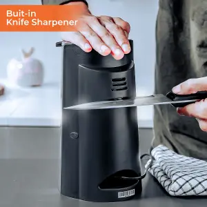 Geepas 3-in-1 Multifunctional Can Opener- 3 Functional Can Opener, Hands Free Multifunctional Electric Tin Opener