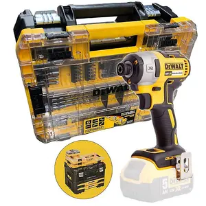 Dewalt DCF887N 18V XR G2 Brushless 3 Speed Impact Driver + Tstak Case + 85pc Set