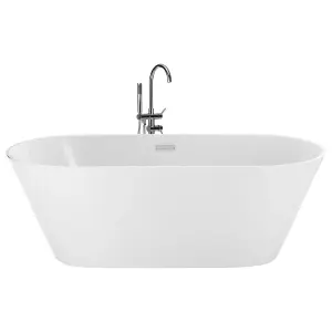 Freestanding Bath 1500 x 750 mm White HAVANA