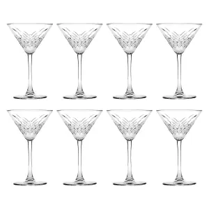 Pasabahce Timeless Martini Glasses - 230ml - Pack of 8