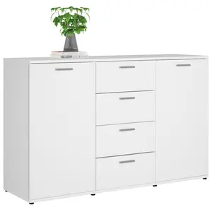 Andile 35.5Cm Wide 4 Drawer Sideboard White