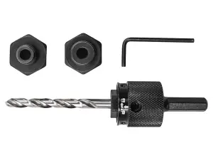 Universal Quick Release Holesaw Arbor Set for Effortless Cutting and Installation