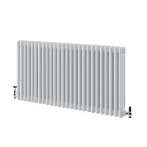 Braxton White Triple Horizontal Column Radiator - 600x1190mm