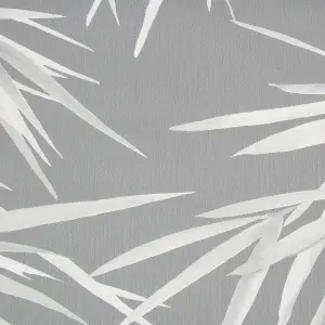 Superfresco Easy Asia Dark grey Leaves Smooth Wallpaper