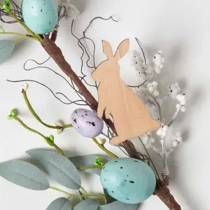 Homescapes Easter Egg and Bunny Artificial Stem