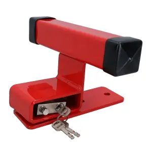 Garage Door Lock Defender Motor Bike Car Stop Bar Up and Over & Padlock