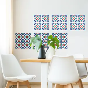 Walplus Marrakech Tile Stickers PVC