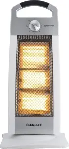 Belaco Silm halogen Heater 1200W comes with 3 spare tubes