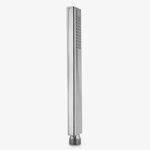 Nes Home Rectangular Shower Handset Chrome