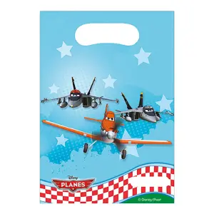 Disney Planes Gift Bag (Pack of 6) Multicoloured (One Size)