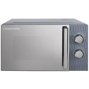 Russell Hobbs Honeycomb Microwave 17 Litre 700W Grey Manual RHMM715G