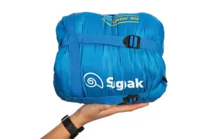 Snugpak Navigator Sleeping Bag - 3 Season,Saphire Blue- LH Zip