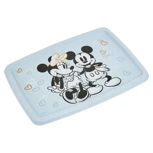 Keeeper Mickey Mouse Turn Around Stackable Box with Lid 45 Litre Cloudy Blue