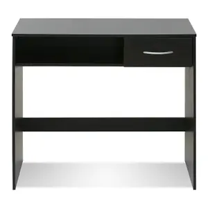 Furinno JAYA Computer Study Desk with Drawer, Espresso