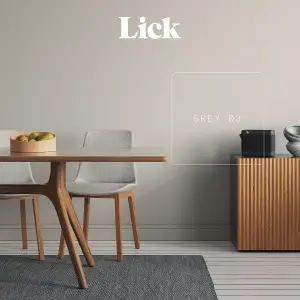 Lick Grey 03 Peel & stick Tester