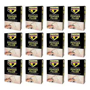 Bartoline Filler Powder for Interior and Exterior Repairs 450g - Pack of 12