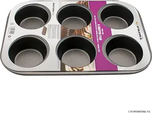 Set Of 8 Non Stick Baking Tray Pan Set Muffin Oven Roasting Bakeware Roast New