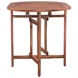 Berkfield Garden Table 120x70x74 cm Solid Acacia Wood