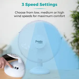 Tower Presto PT600002 12 Desk Fan