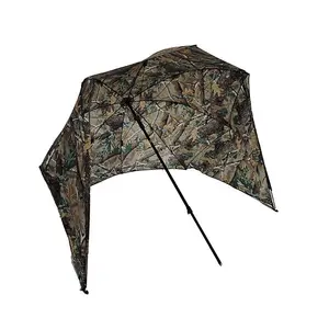 Camo Bivvy Brolly Fishing Umbrella