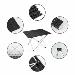 Folding Camping Table: Large (68 x 46 x 41cm)