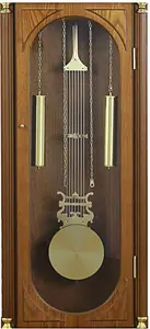 181.9cm Wood Grandfather Clock Astoria Grand Finish: Mission Oak