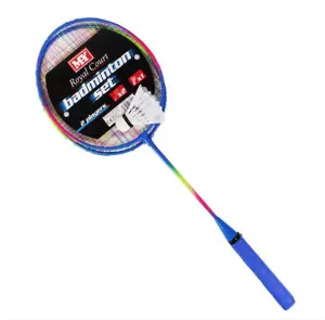 2 Player Badminton Set Rackets Shuttlecock Outdoor Family Fun Garden Sport Game