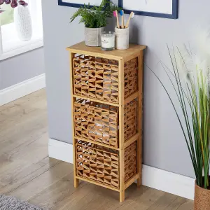 Home Source Bacton 3 Drawer Storage Chest