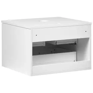 Bathroom Wall Mounted Cabinet 60 x 52 cm White ALZIRA