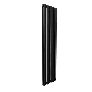 Nes Home 1800 X 470 mm Double Column Matte Black Radiator