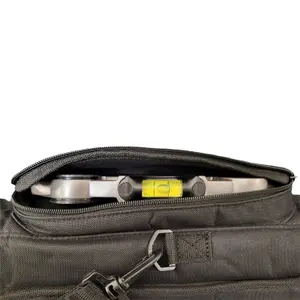 Black 1800mm Spirit Level Bag Storage for upto 6 Levels Bahco Stabila Ox Stanley