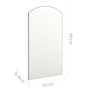 Berkfield Mirror 90x45 cm Glass