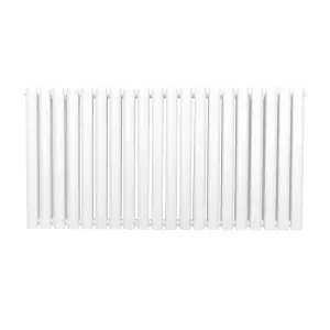 Oval Radiator - 600 x 1200mm - White