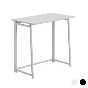 Harbour Housewares - Deluxe Wooden Folding Desk - 80cm - Lilac