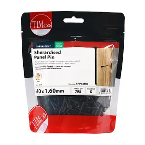 TIMCO Panel Pins Sherardised - 40 x 1.60