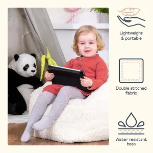 icon Kids Teddy Bear Armchair Bean Bag Natural Childrens Bean Bags