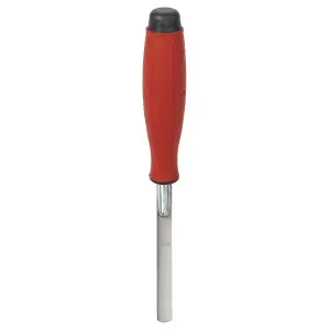 Sealey Stainless Steel Edging Trowel Rubber Handle 12mm Stainless Steel T0309