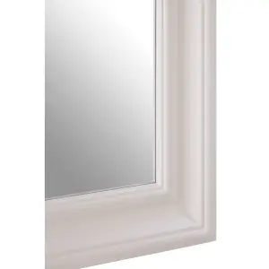 Interiors by Premier Zelma White Finish Wall Mirror