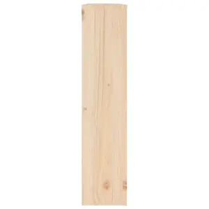 Berkfield Radiator Cover 108.5x19x84 cm Solid Wood Pine