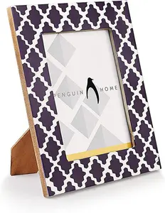 Penguin Home Photo Frame Criss - Cross Design