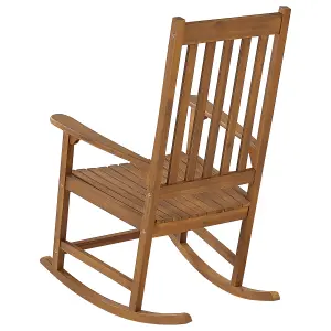 Rocking Chair BOJANO Acacia Wood Light Wood