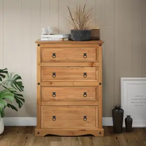 Mercers Furniture Corona Compact 4 Drawer Chest of Drawers