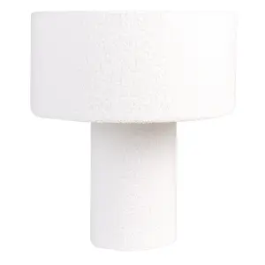 Boucle Table Lamp White LALANA