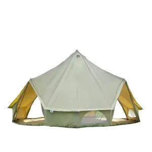 5m Bell Tent - Canvas 285 - Double Door