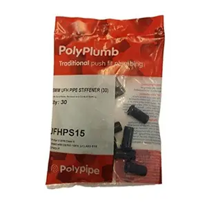 Polypipe UFHPS15 Underfloor Heating UFH 15mm Pipe Stiffener Liner Support X30